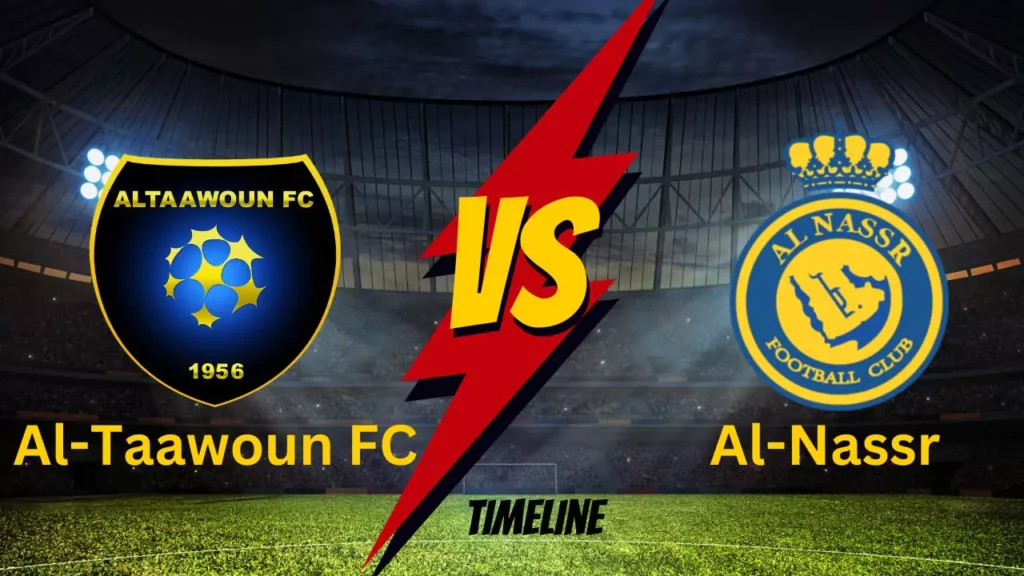 Al-Nassr vs Al-Taawoun FC Timeline